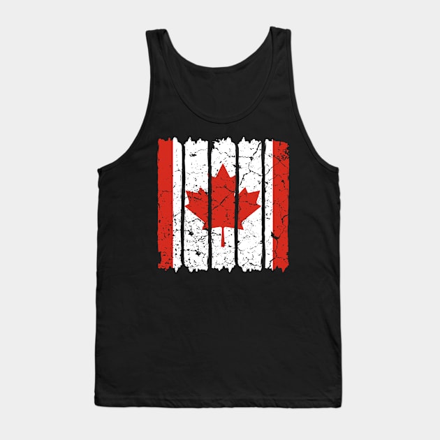 Canadian Flag Tank Top by Mila46